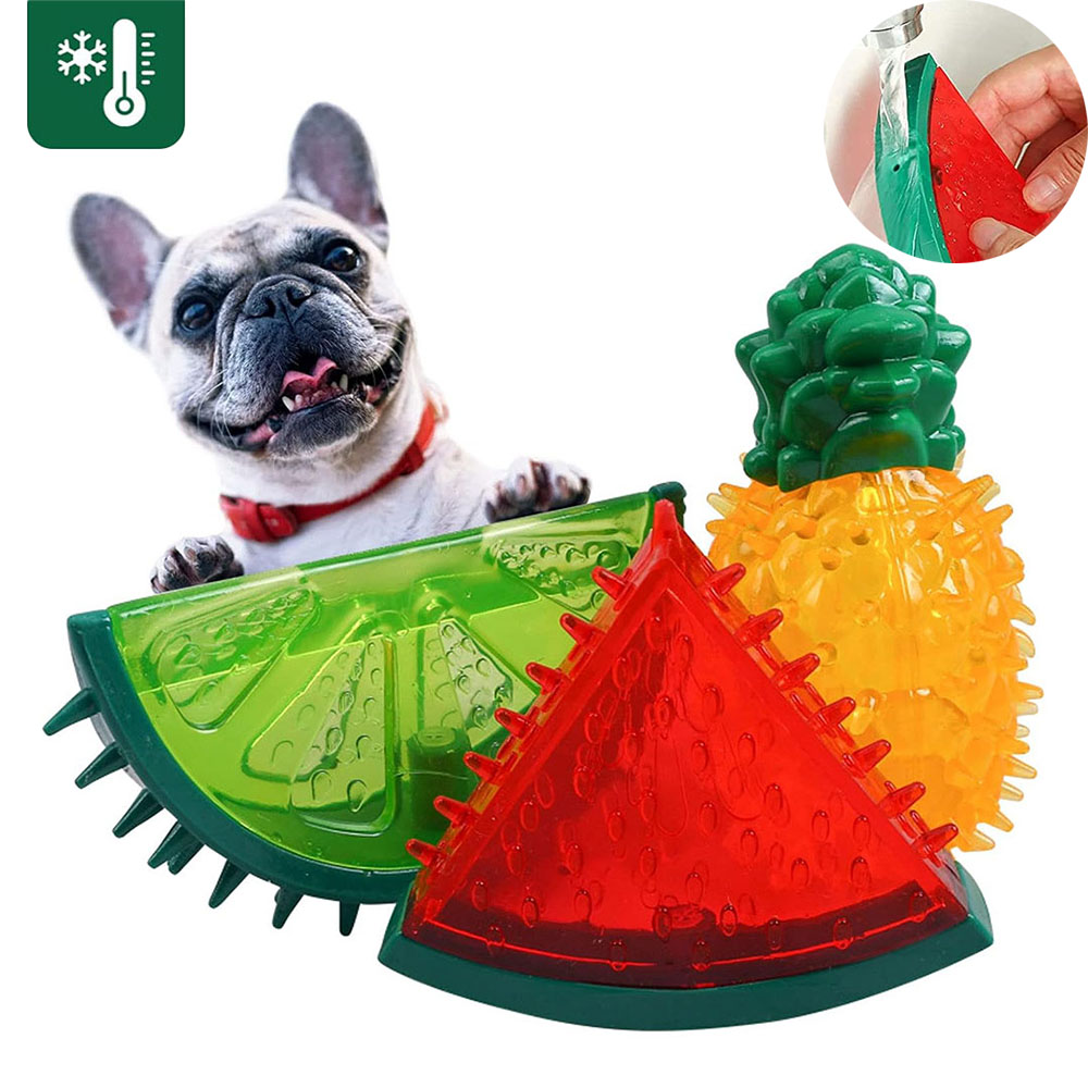 Snuffle Mat For Dogs - ของเล่นเคี้ยวเย็นสำหรับสัตว์เลี้ยง ของเล่นสุนัขและแมว รูปทรงสับปะรด เลมอน แตงโม สำหรับฤดูร้อน