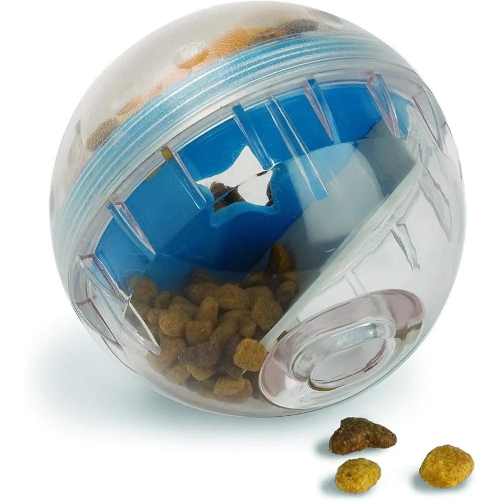 Dog Puzzle Feeder Toy - IQ Treat Ball ของเล่นสุนัขแบบจ่ายขนม ของเล่นสุนัขแบบมีปฏิสัมพันธ์ -