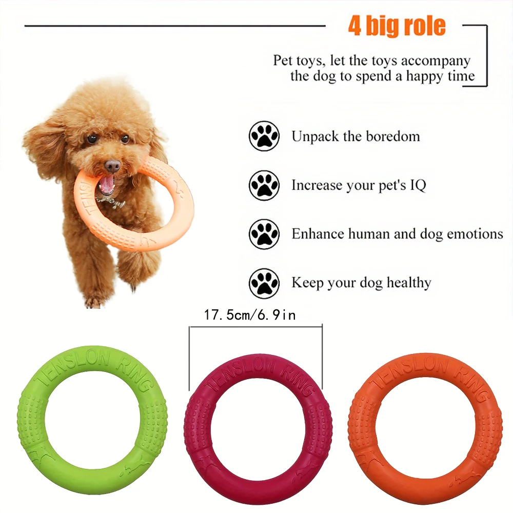 ดิสก์ของเล่นฝึกฝนสำหรับสุนัขขอ - Flying Disc Dog Training Toy บทวิจารณ์และราคา