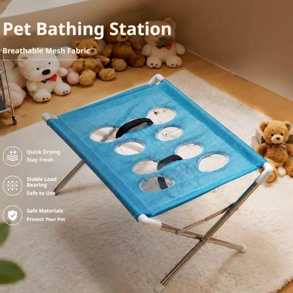 ที่แขวนอาบน้ำสัตว์เลี้ยงแบบพับ - Pet Grooming บทวิจารณ์และราคา
