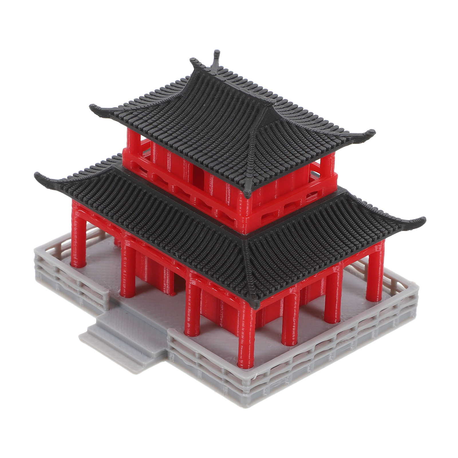 ศาลาจิ๋วสไตล์จีนโบราณ ของตกแต่ - Aquarium บทวิจารณ์และราคา