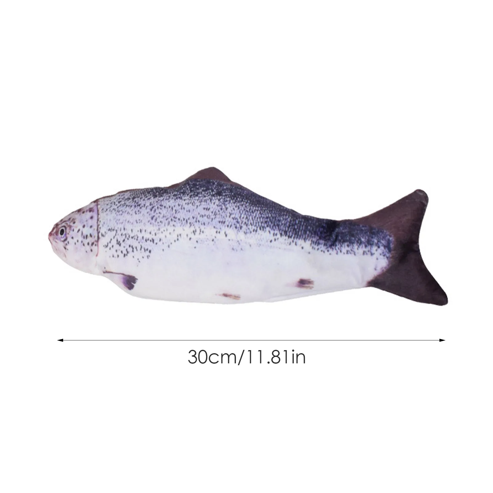 ของเล่นแมวรูปปลา ชาร์จด้วย USB - Electric Floppy Fish Dog Toy บทวิจารณ์และราคา