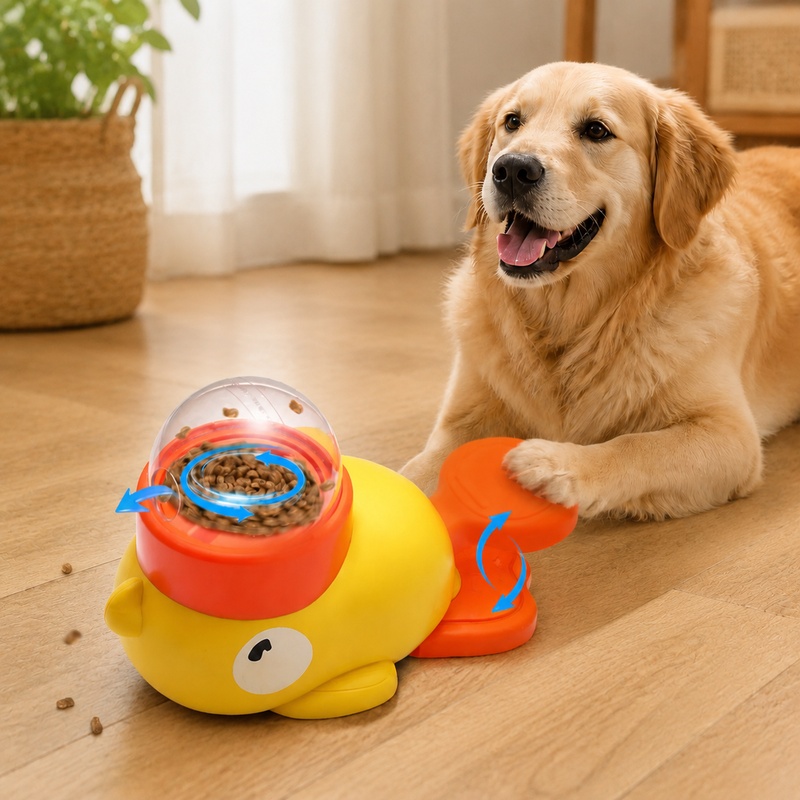 ของเล่นฝึกสัตว์เลี้ยงแบบอินเทอ - Dog Puzzle Feeder Toy บทวิจารณ์และราคา