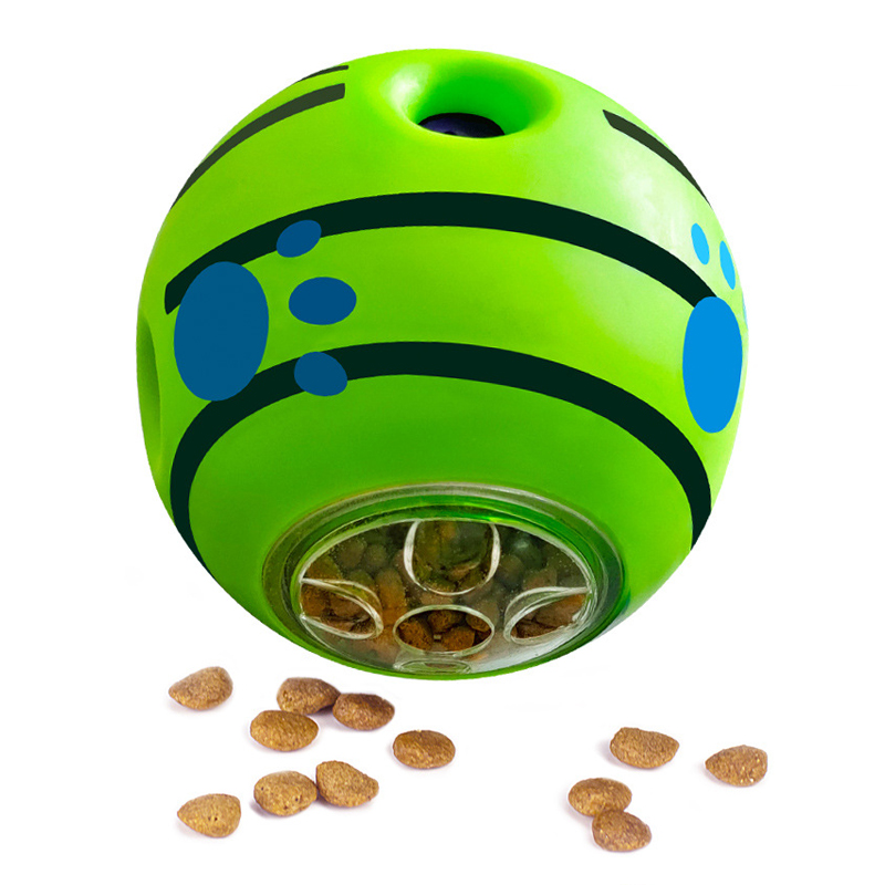 ของเล่นลูกบอลให้อาหารสุนัขแบบอ - Rubber Treat Dispensing Dog Toy บทวิจารณ์และราคา