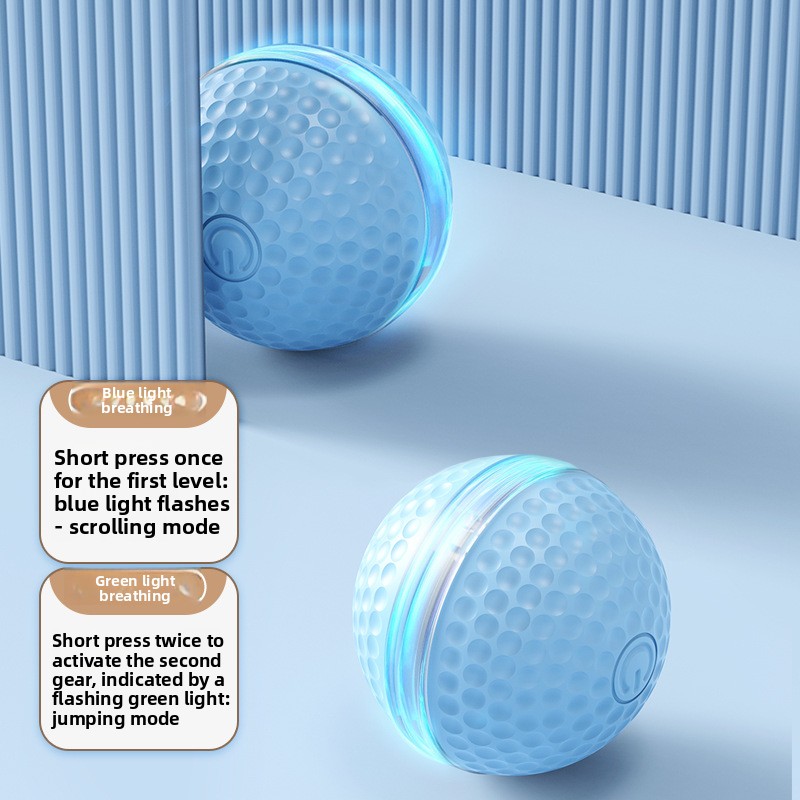 ลูกบอลยางรังผึ้งสำหรับสุนัข ทน - Automatic Moving Dog Ball บทวิจารณ์และราคา