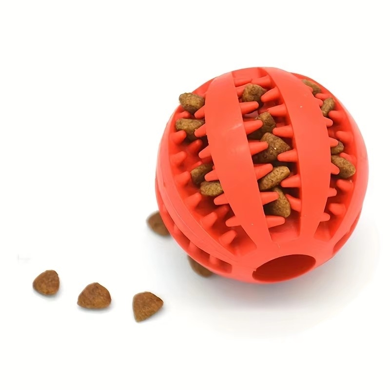 1/2 ชิ้น ของเล่นสุนัข ลูกบอลยา - Dog Puzzle Feeder Toy บทวิจารณ์และราคา